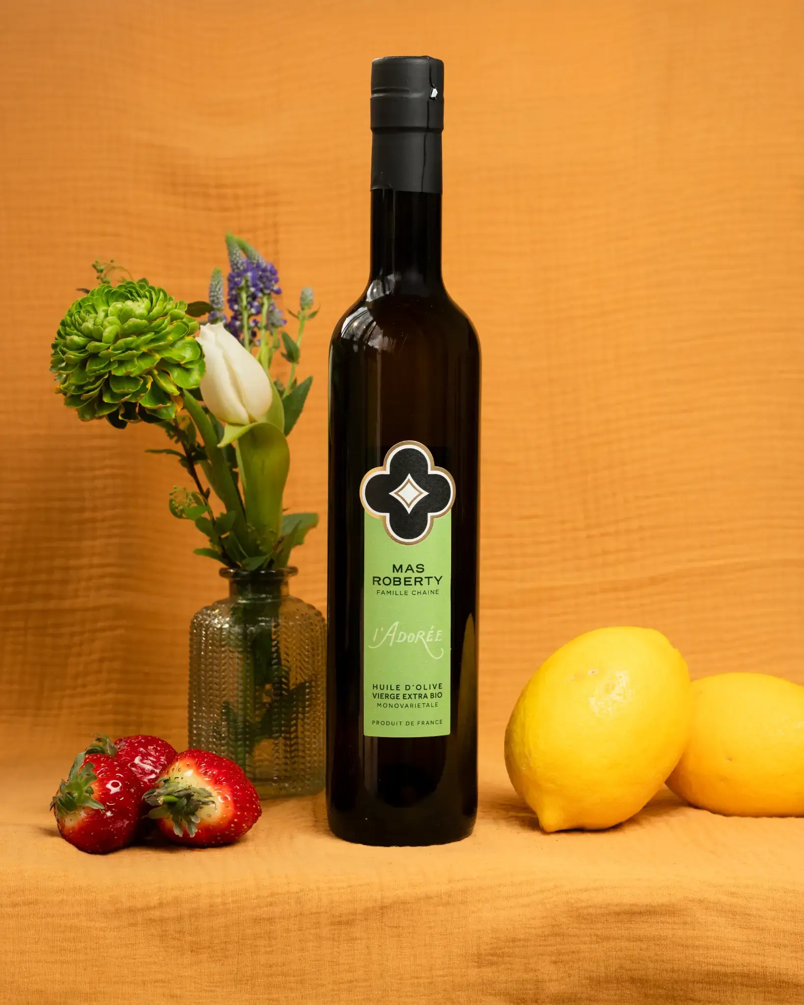 L'Adorée Bio huile d'olive vierge extra monovariétale française