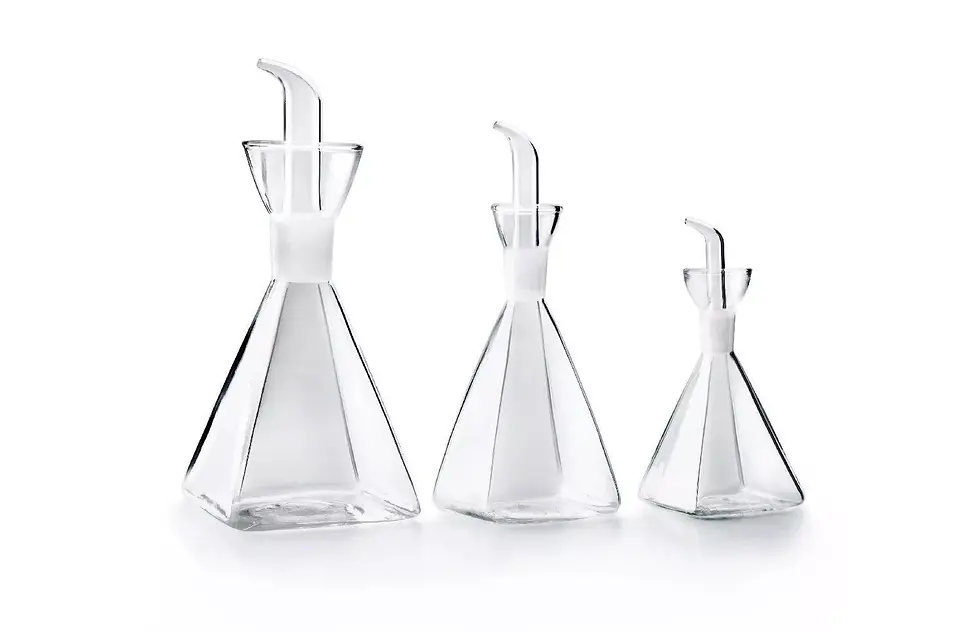 Huileur Pyramide de Cristal - 0,25 L