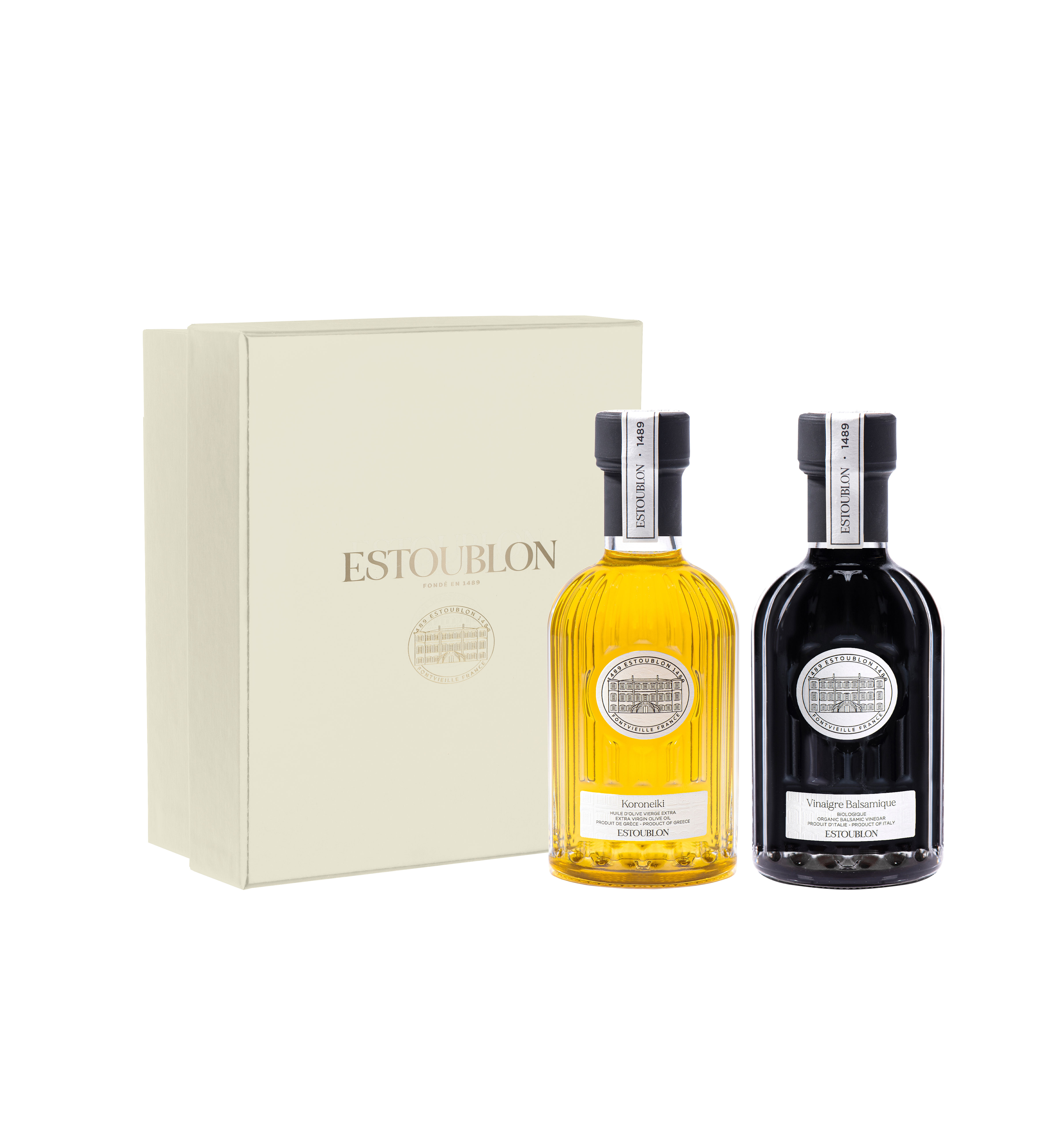 🇫🇷 Coffret Huile d’Olive & Vinaigre Balsamique – Château d'Estoublon