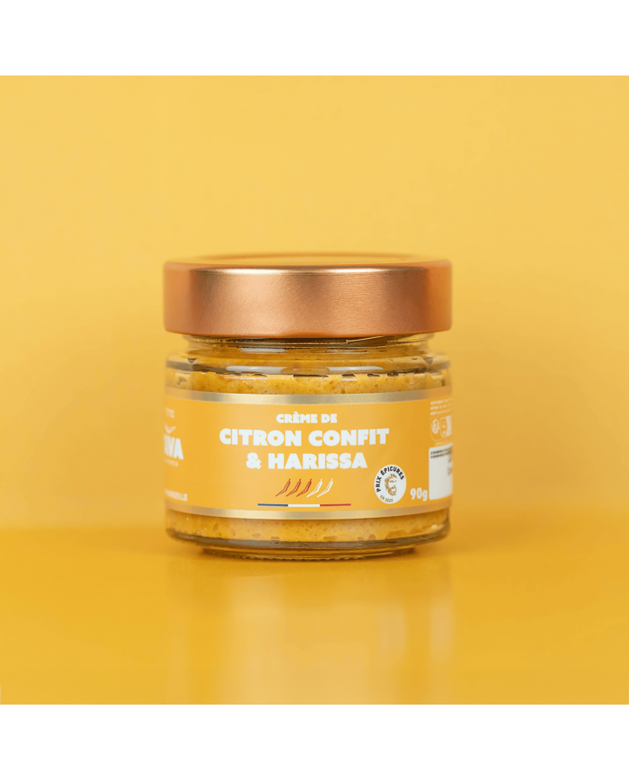 Crème de Citrons Confits à l'Harissa, 90g