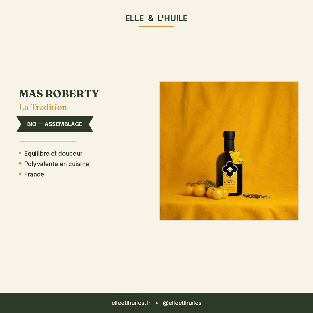 Mas Roberty La Tradition Bio — Assemblage, France 250ml
