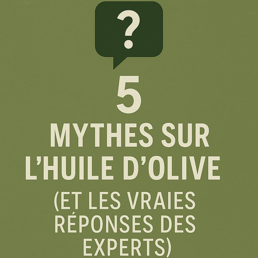 5 mythes sur l’huile d’olive (et les vraies réponses des experts)