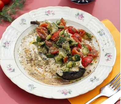 🍆 Aubergines rôties au tahini : la Méditerranée dans l’assiette