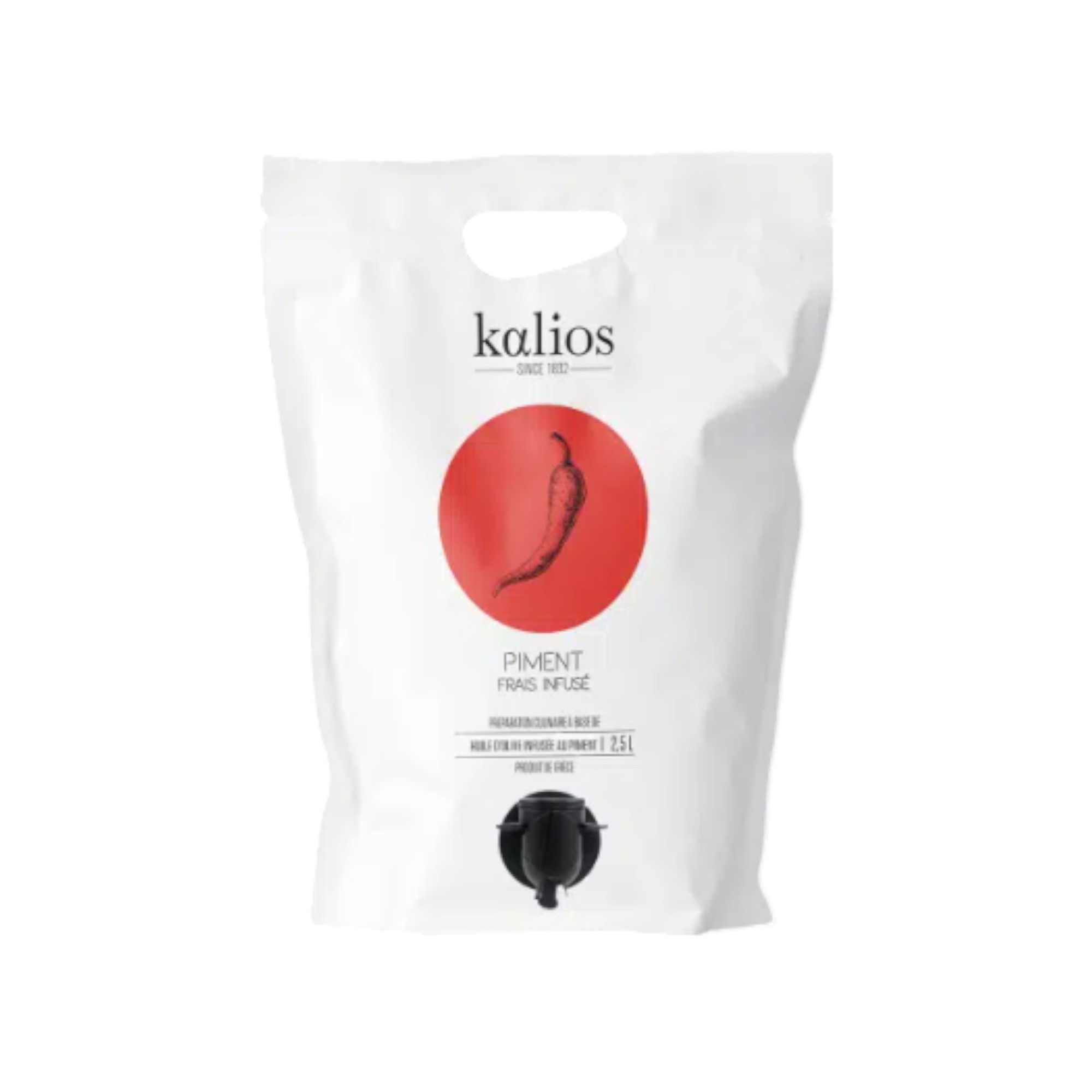Huile d'olive infusée Piment - BIB 2,5L