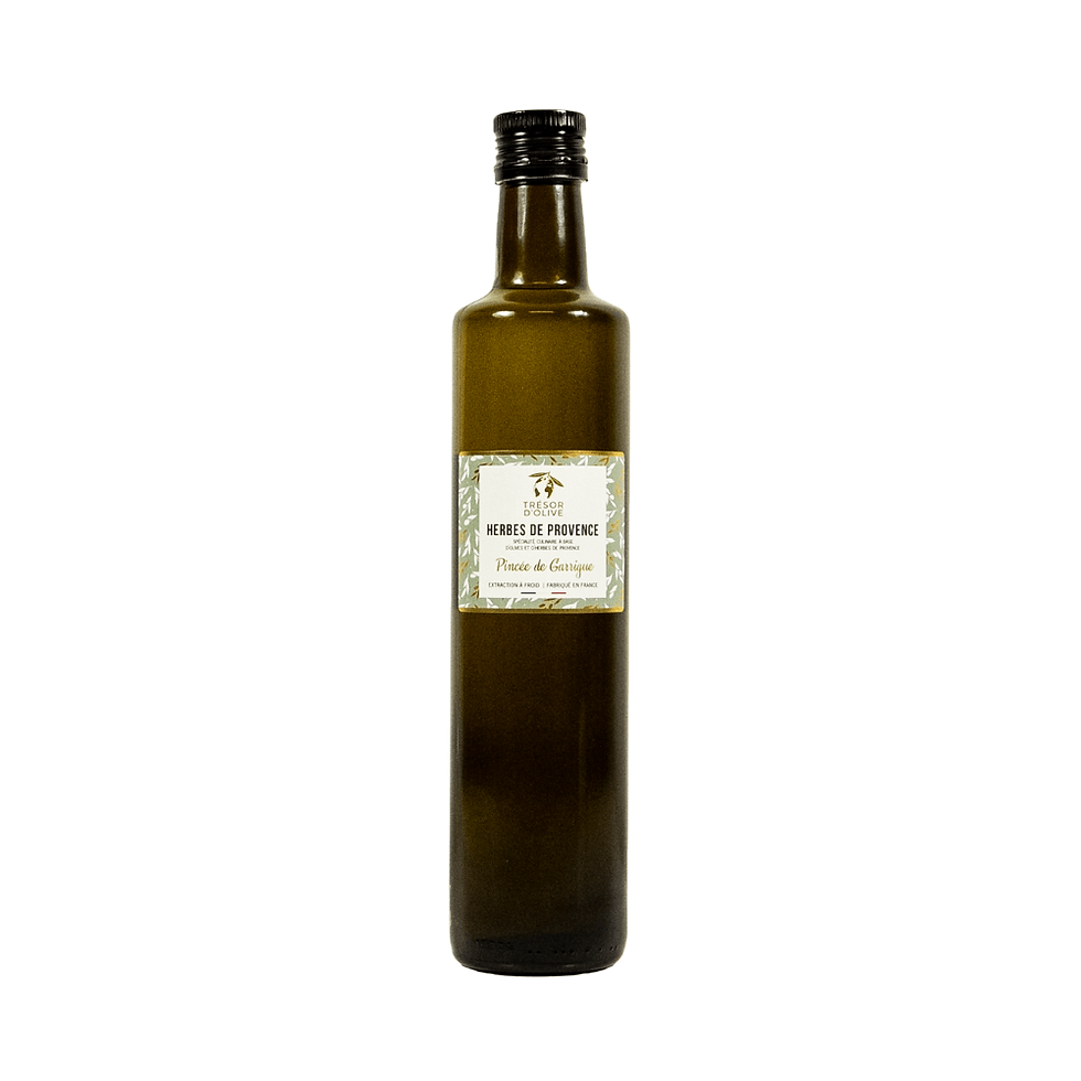 Thumbnail: 🇫🇷 Huile d’Olive Vierge Extra – Herbes de Provence | Saveur Méditerranéenne