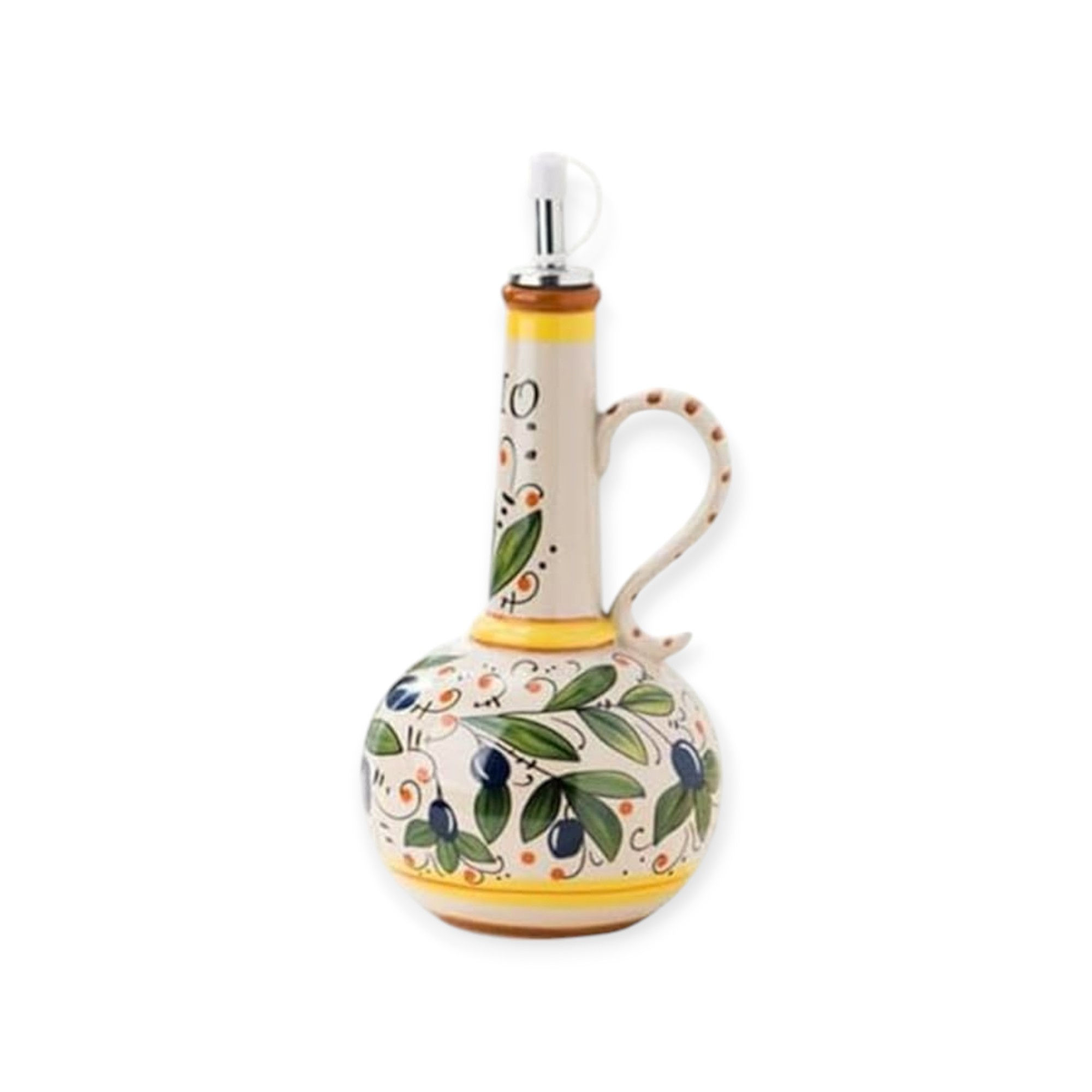 Bouteille en Céramique pour Huile d'Olive