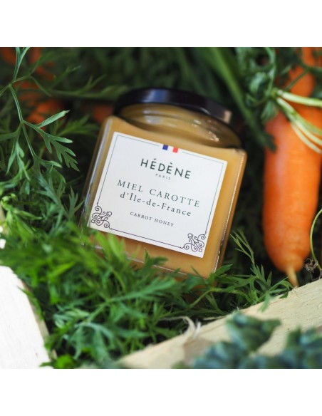 Miniature : Délicieux Miel de Carotte Hédène Français Crémeux et Fruité d'Île-de-France