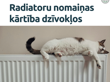 Par radiatoru nomaiņas kārtību dzīvokļos