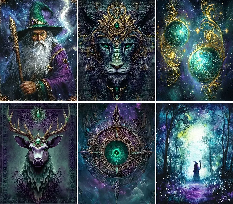 Wizard Decoupage Rice Paper - A4 - 6pc – Crafts