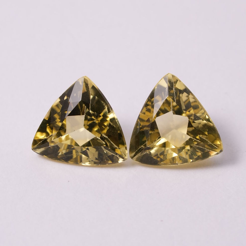 2 pcs Golden Beryl 4.70 ct