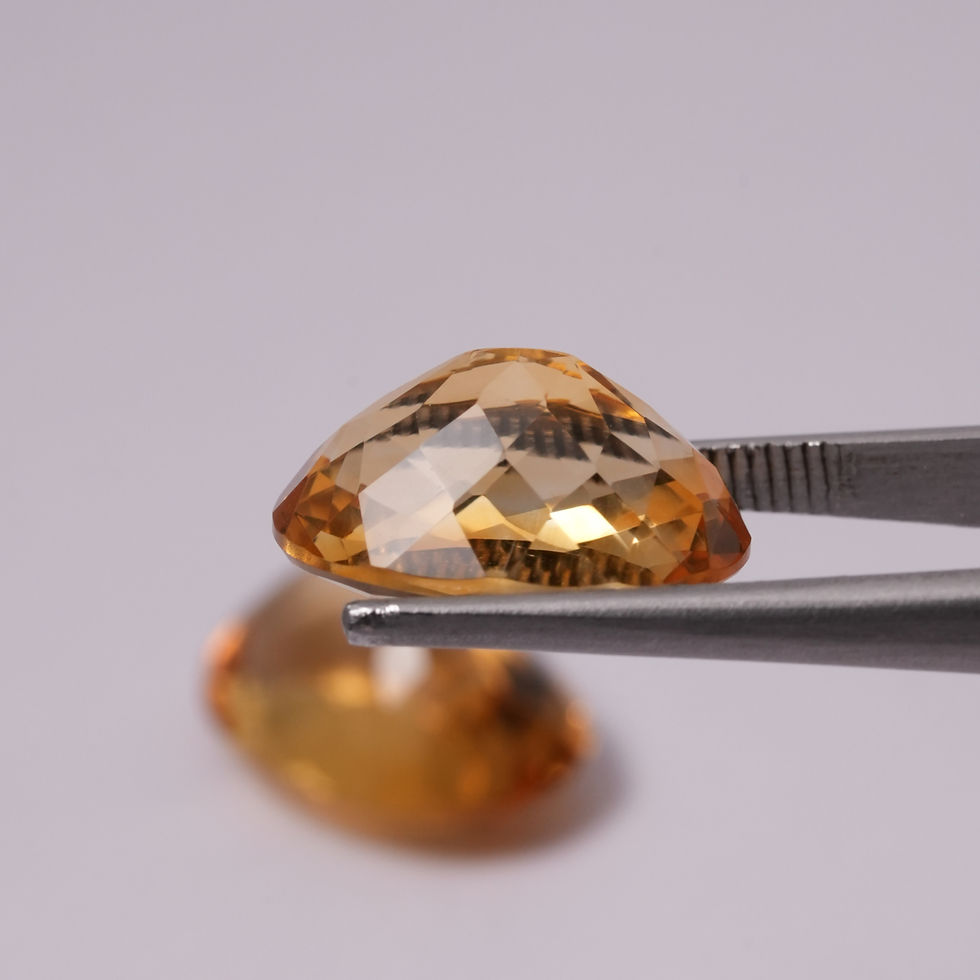 Miniature : 2 pcs Citrine Quartz 17.05 ct