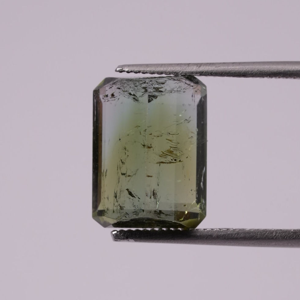 Miniatura: Green Tourmaline Bicolor 6.20 ct