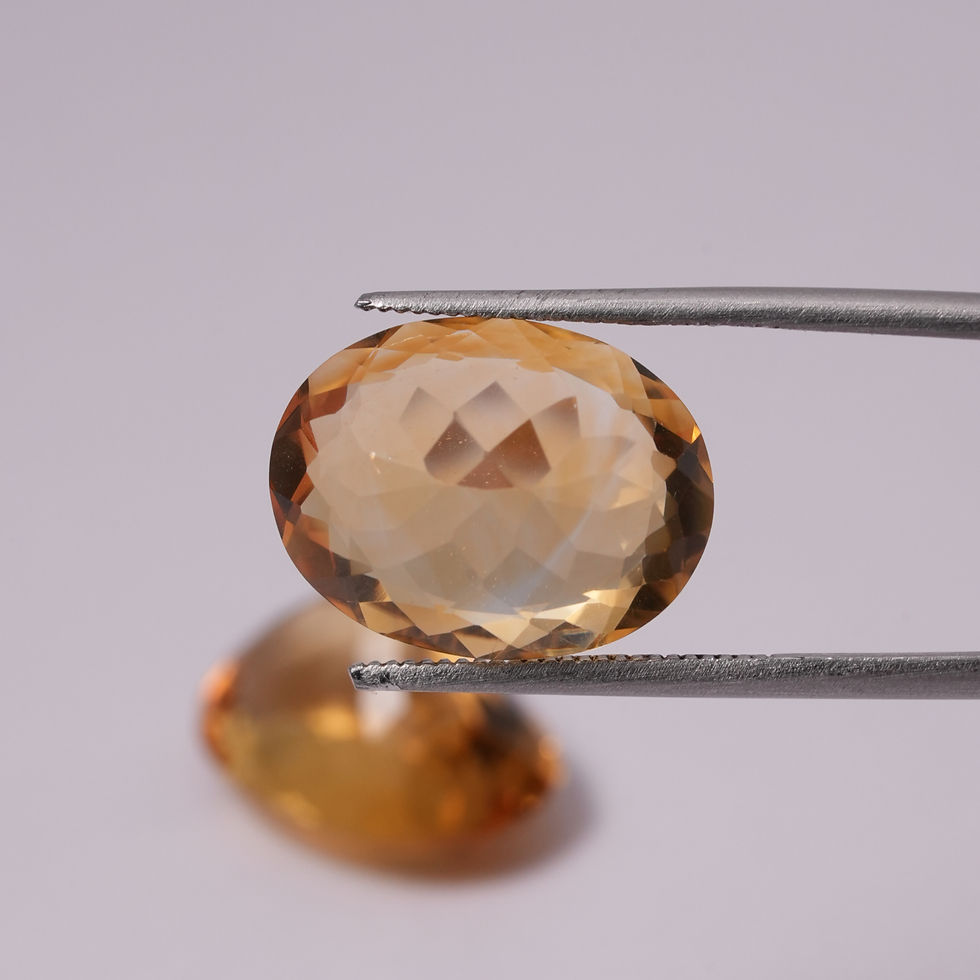 Miniature : 2 pcs Citrine Quartz 17.05 ct
