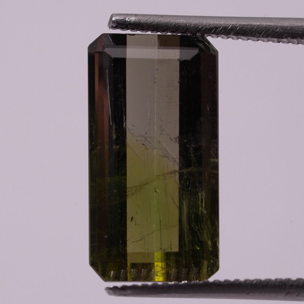 Thumbnail: Green Tourmaline Bicolor 6.00 ct