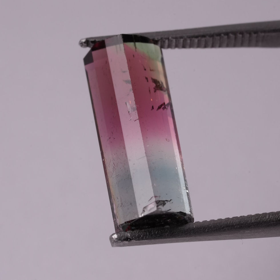 Miniatura: Turmalina tricolor 5,00 ct