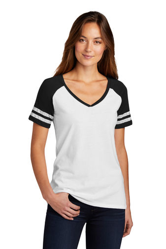 Thumbnail: DM476 District Women’s Game V-Neck Tee