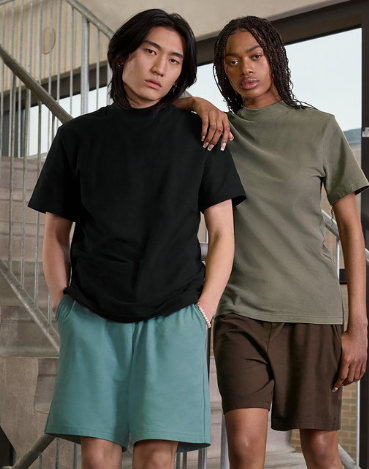 Thumbnail: 2pq American Apparel Unisex Pique Gym Short