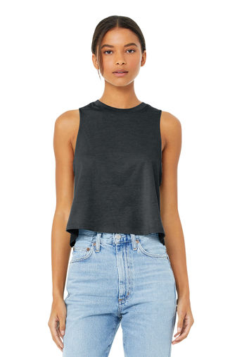 Thumbnail: BC6682 BELLA+CANVAS Women’s Racerback Cropped Tank