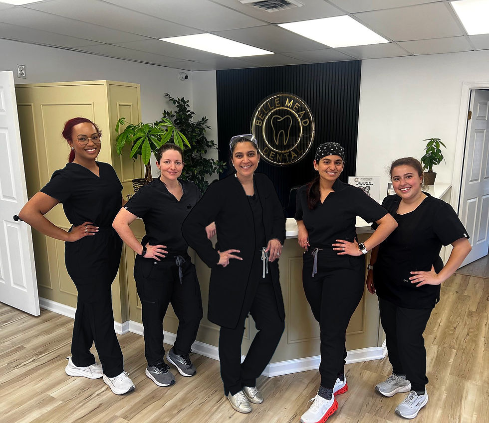 Belle Mead Dental team in the office in Belle Mead, NJ