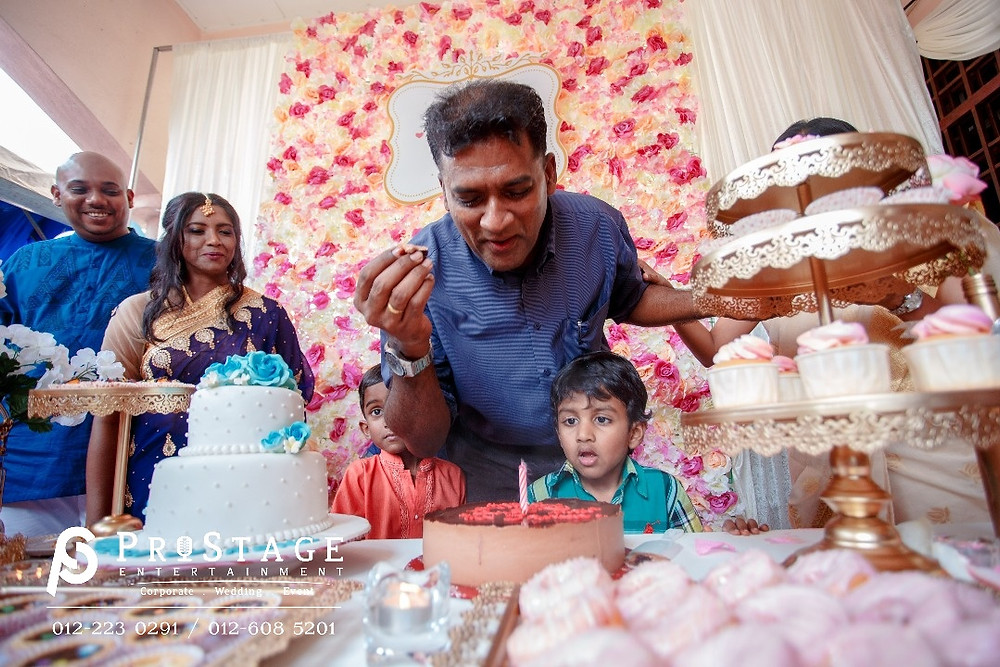 Happy Birthday to bride's nephew as well!