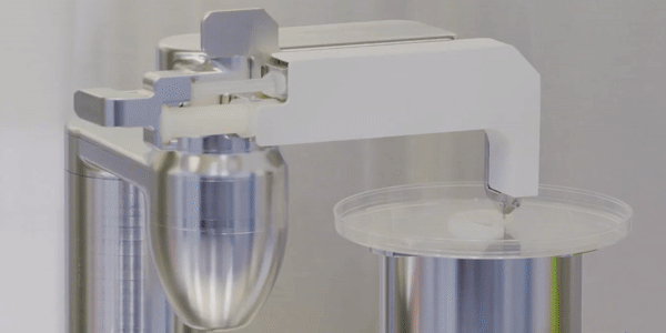 A surgically implanted, 3D-printed ear