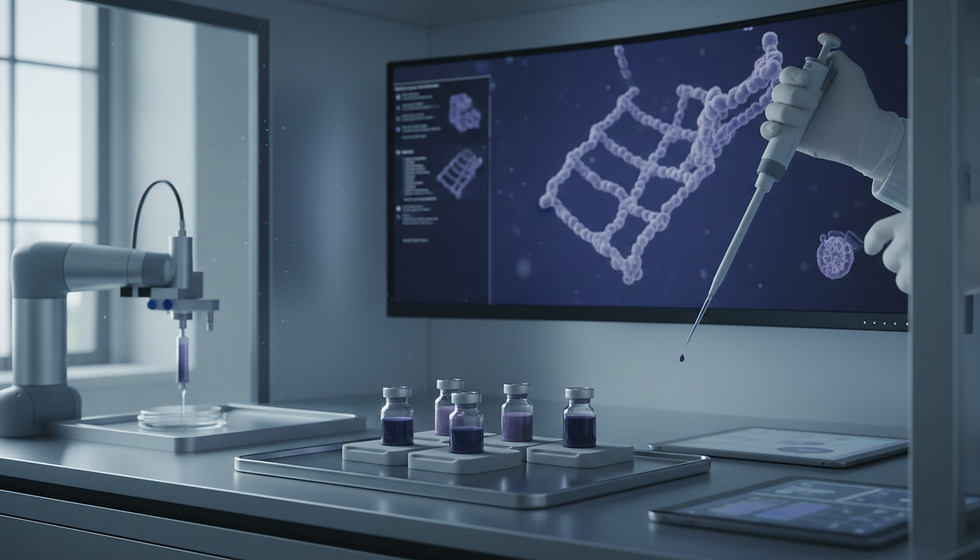 Miniatura: BIA - Assistente Inteligente em Biofabricação (Plano 3 Meses)