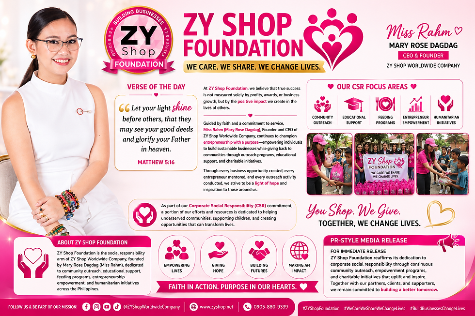  ZY SHOP FOUNDATION 🕊️