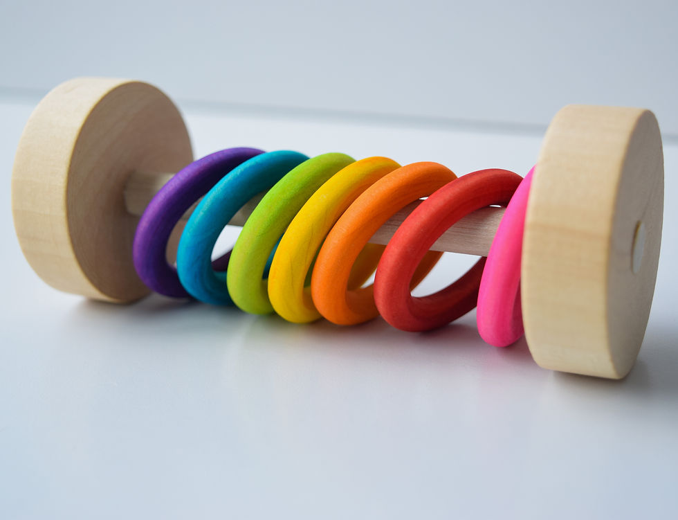 Thumbnail: Rainbow Rattle Rollers