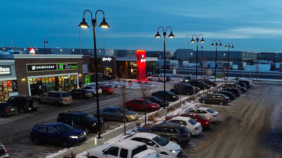 Commercial Street Lighting: Parking Lot Pole Lights