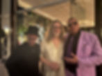 From left: Danny Saber, the executive producer for Zanna Records latest production "Live with No Regrets" credits include David Bowie, U2, The Rolling Stones, Public Enemy, Black Sabbath, Ozzy Osbourne, Alice Cooper, Marilyn Manson, Madonna. Center : Kevin Martin singer of Candlebox, and Gianluca Zanna, Zanna Records CEO