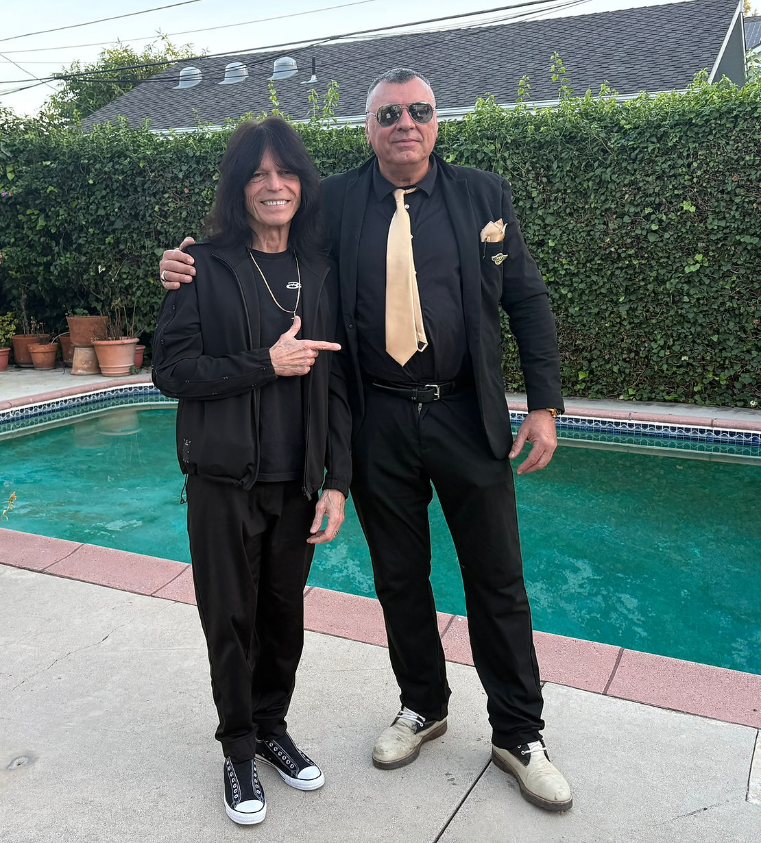 Gianluca Zanna and Rudy Sarzo