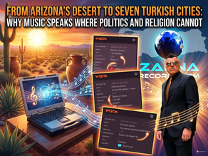 FROM ARIZONA'S DESERT TO SEVEN TURKISH CITIES: WHY MUSIC SPEAKS WHERE POLITICS AND RELIGION CANNOT