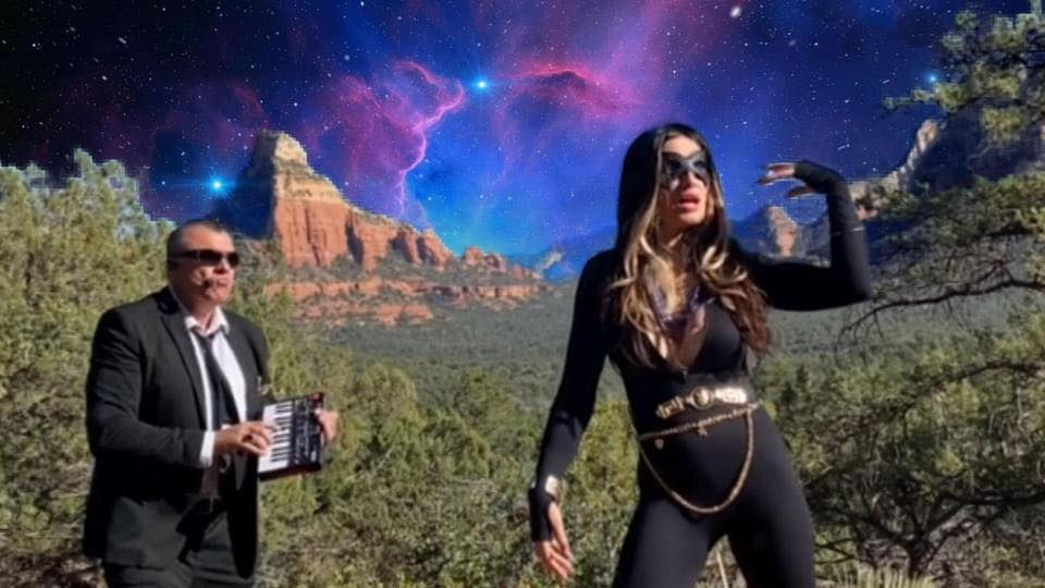 Luca and Claudette Performing Live from nature directly to their fans from around the world