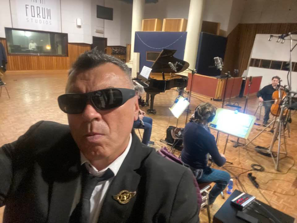 During the recording