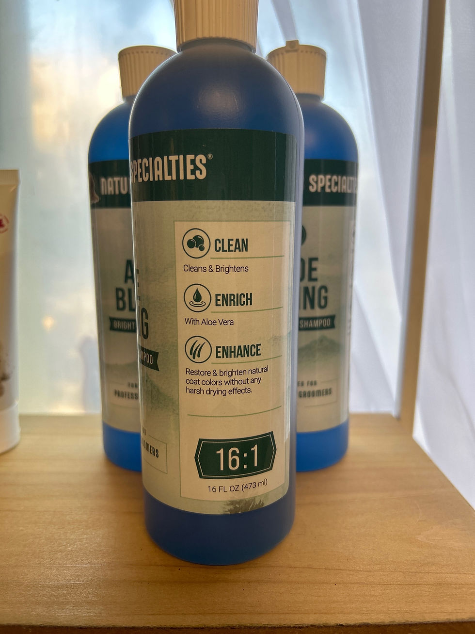 Thumbnail: Nature's Specialities Aloe Bluing Shampoo