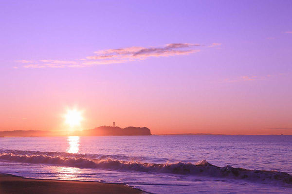 夕日 湘南 シェアハウス