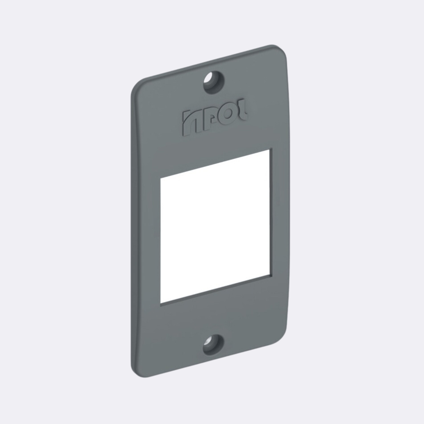 Tampa 3 Teclas Cinza 1" - INPOL