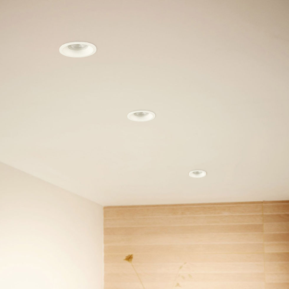 Miniatura: Spot LED Recuado Embutir Redondo 6W 3.000K - Branco