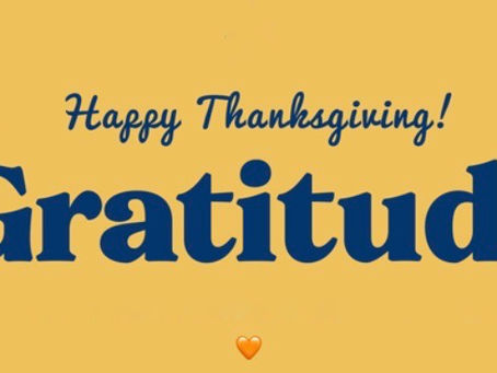 Thanksgiving and Gratitude, Design Trade Secrets, Rebuilding After Disaste