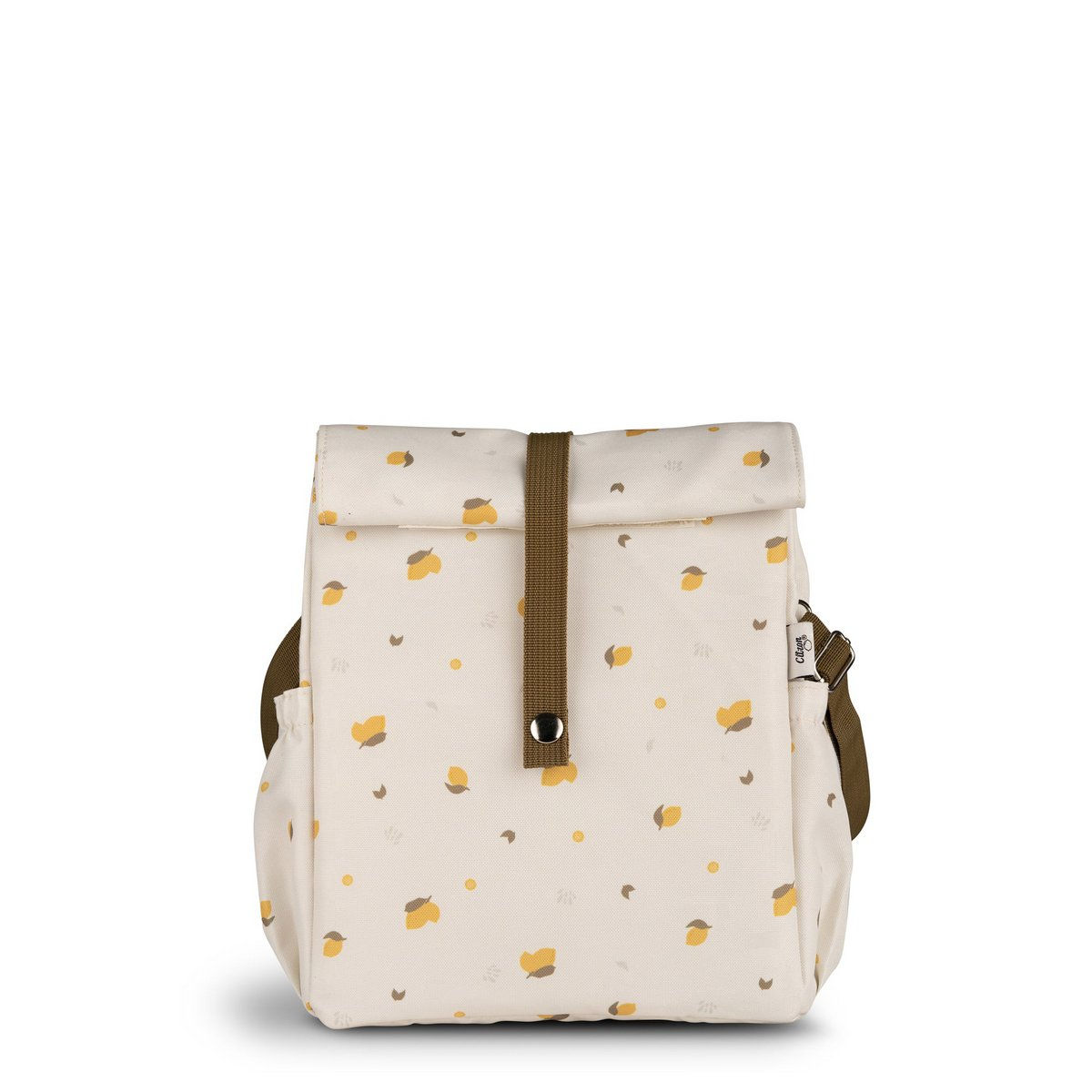 Insulated Roll-up Lunch Bag - Lemon