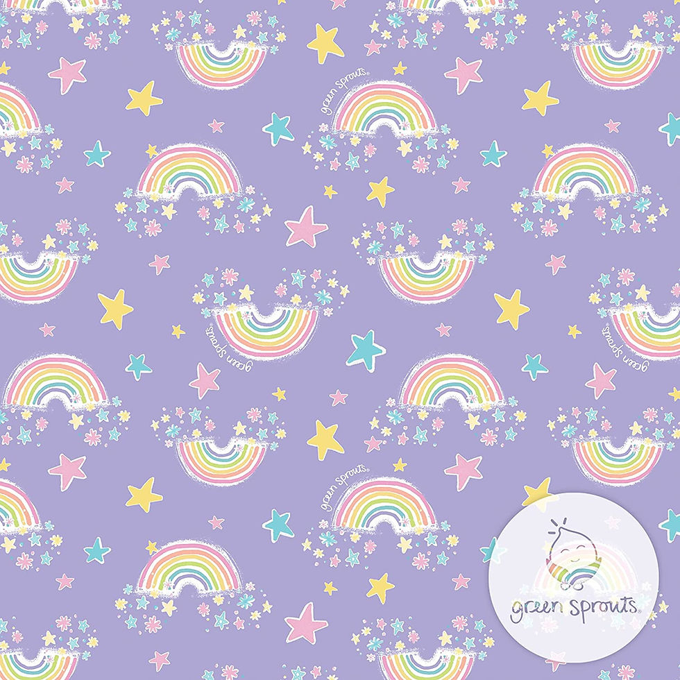Thumbnail: Wet & Dry Bag - Violet Rainbow