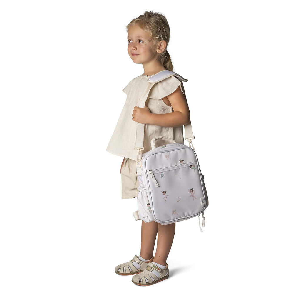 Thumbnail: Insulated Lunch Bag Backpack - Ballerina