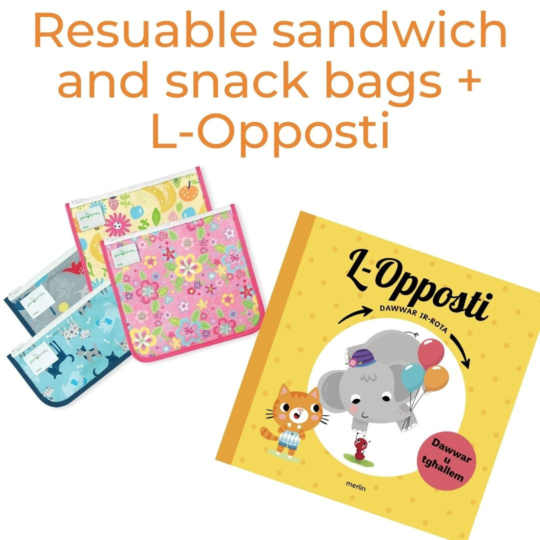 Reusable bags+ L-Opposti
