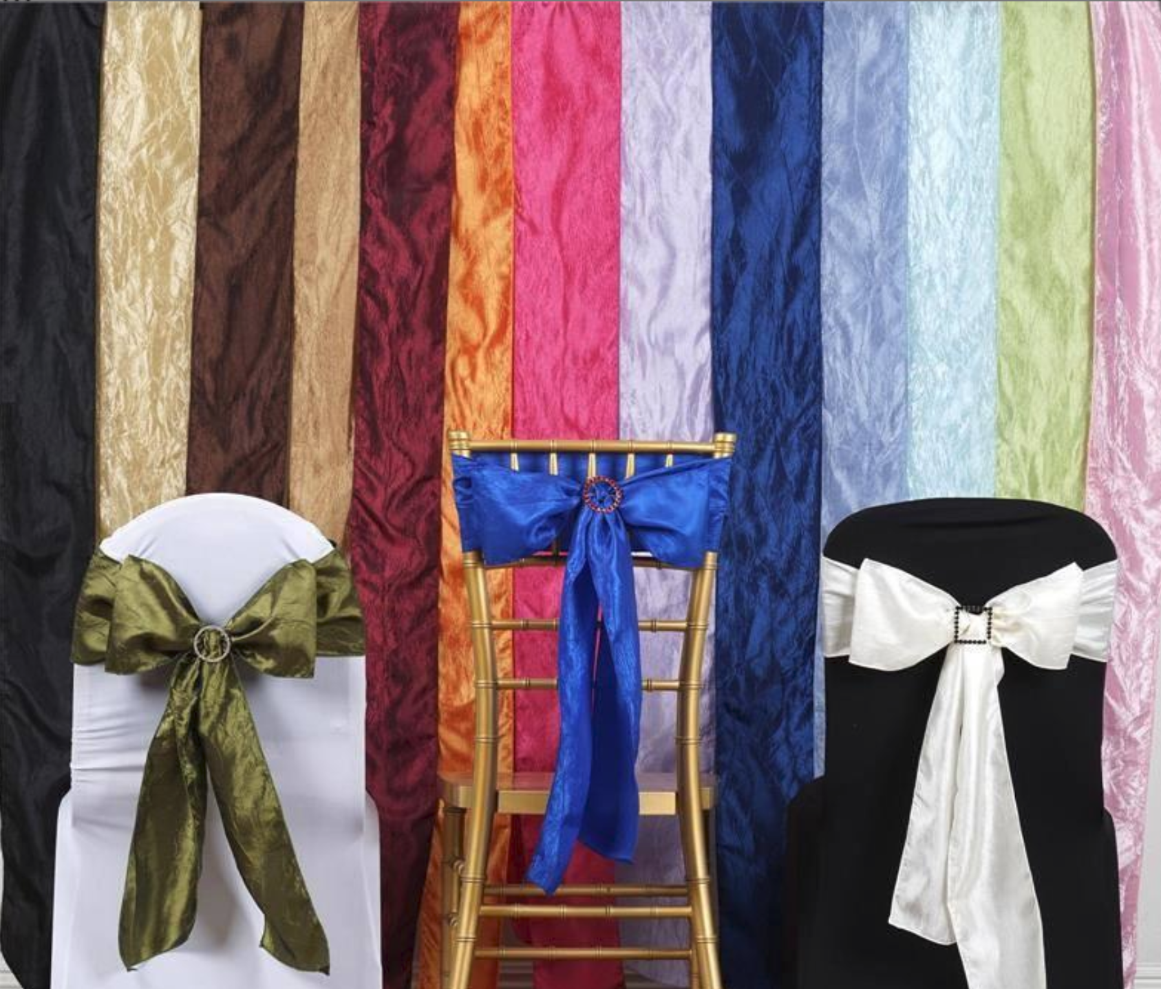 Deluxe Rentals: Chair/Drape Sashes