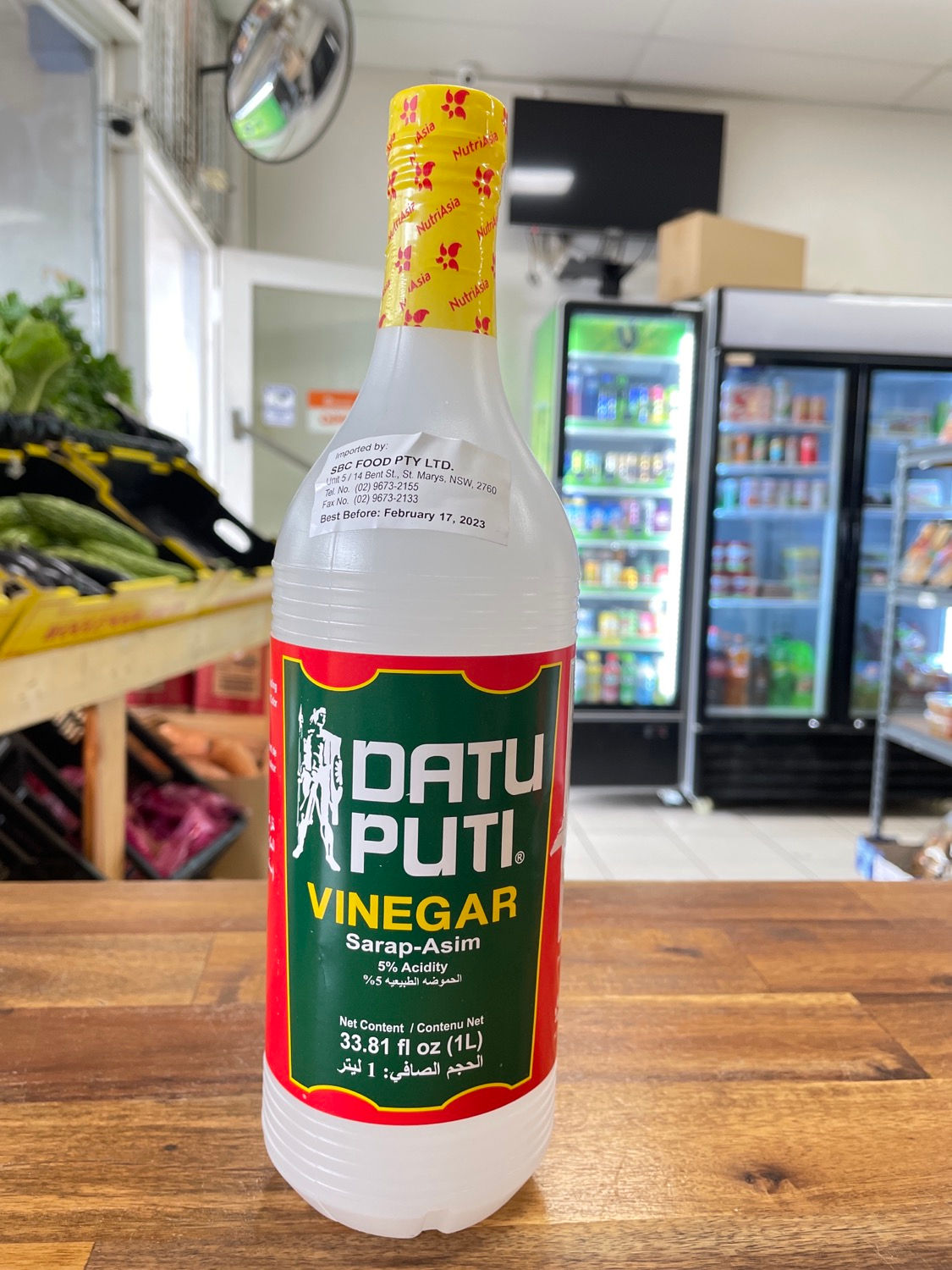 DATU PUTI VINEGAR 1L