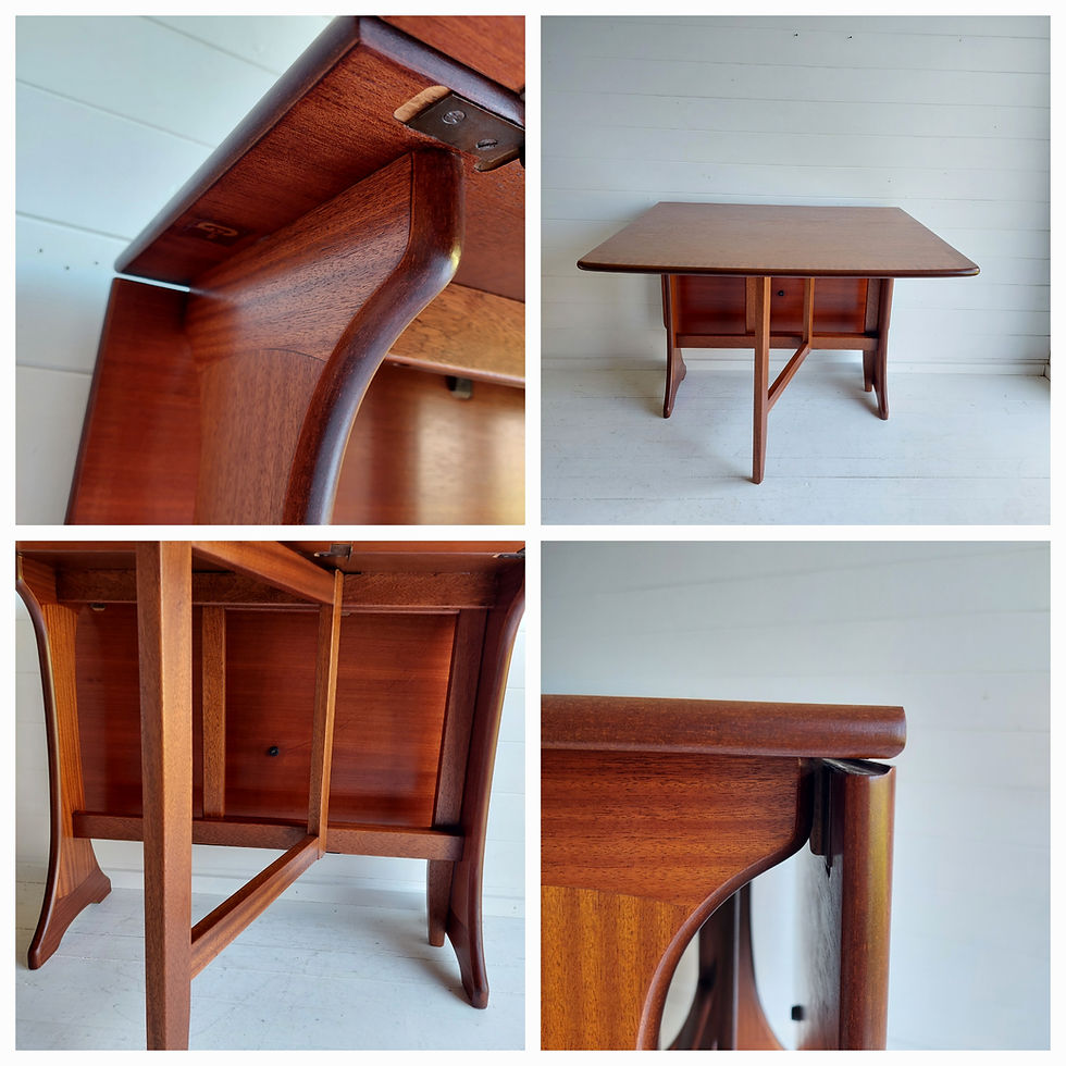 Thumbnail: Mid Century  G Plan Teak Drop Leaf Dining Table 60s