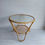 Thumbnail: Mid Century Round Bamboo Coffee Table 60s 70s