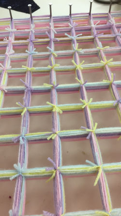 KNOTTED THROUGH BOTH LAYERS