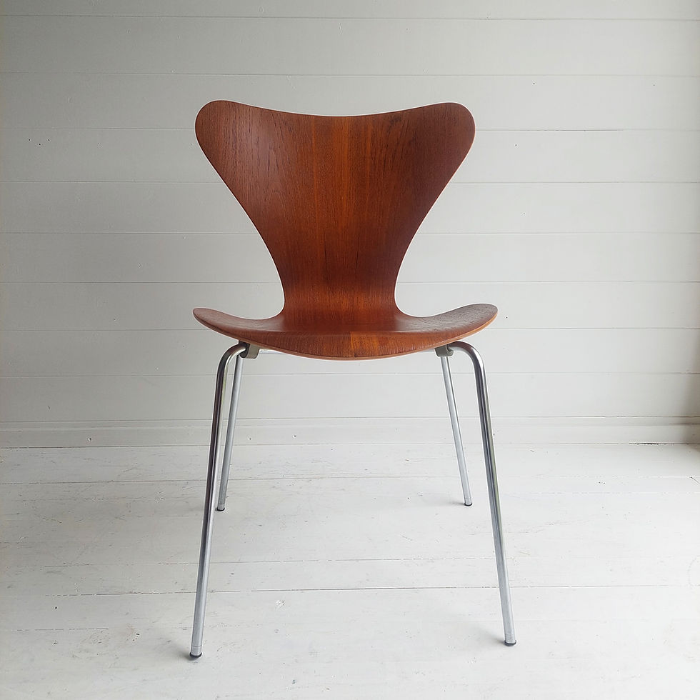 Thumbnail: Mid century Danish Arne Jacobsen Series 7 Teak Chair