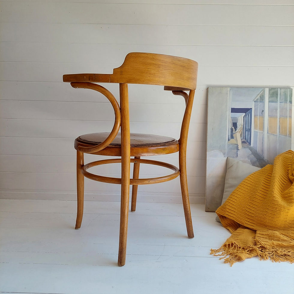 Thumbnail: Art Deco Thonet 233 Bentwood Dinning Chair 30s